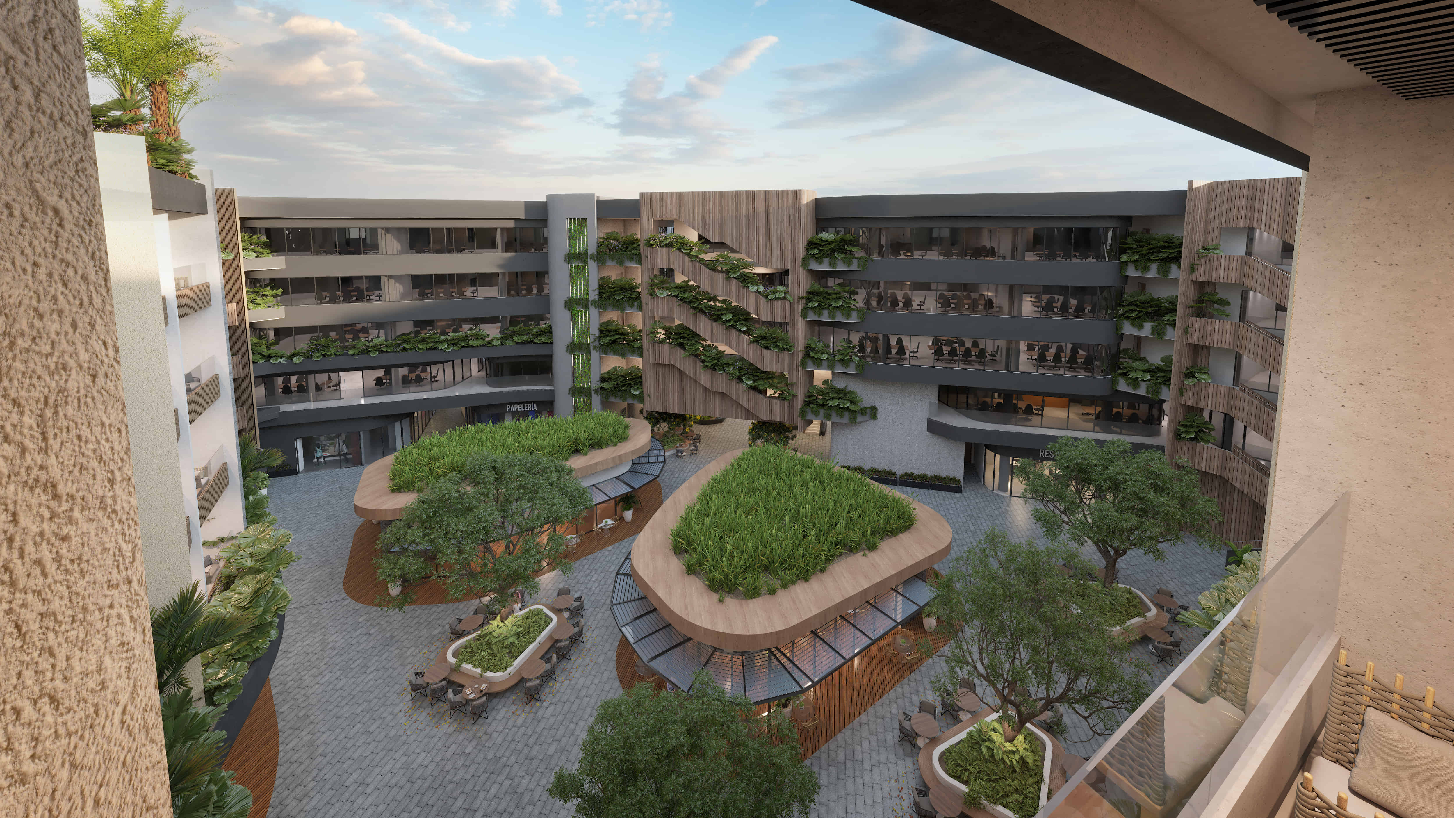 The Point Interior Site View